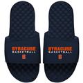 Men's ISlide Navy Syracuse Orange Basketball Wordmark Slide Sandals