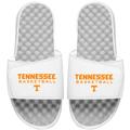 Men's ISlide White Tennessee Volunteers Basketball Wordmark Slide Sandals