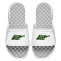 Men's ISlide White Saskatchewan Rush Primary Logo Slide Sandals