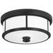 Minka Lavery Harbour Point 13 Inch 2 Light Flush Mount - 4365-66A