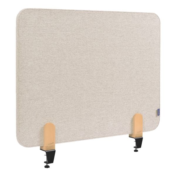 Legamaster Tischtrennwand »ELEMENTS« 60x80 cm Klemmhalterung beige, 80x60x2.1 cm Image