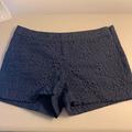 J. Crew Shorts | Jcrew Shorts. Navy Size 6. Side Zipper. Like New | Color: Blue | Size: 6