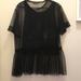 Zara Tops | New Zara Blouse | Color: Black | Size: S