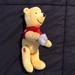 Disney Toys | Disney Winnie The Pooh Plush Toy | Color: Gold/Red | Size: Osbb