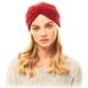 by you Damen Winter Soft Sherpa Fleece Twisted Knot Headwrap Stirnband Ohrwärmer - -