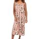 Rose Pink Cotton Mix Woven Floral Print Nightdress