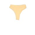 Swimsuit Bottoms: Yellow Print Swimwear - Women's Size Small