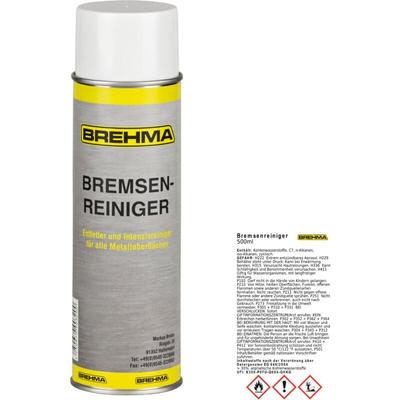 Bremsenreiniger 500ml Teilereiniger Entfetter Sprühdose - Brehma