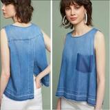 Anthropologie Tops | Anthropologie Cloth And Stone Denim Tank | Color: Tan | Size: S