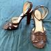 Coach Shoes | Coach Size 7 Brown Leather Ankle Strap Sandals | Color: Brown | Size: 7