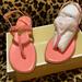 Michael Kors Shoes | Michael Kors Sandals | Color: Gold/Pink | Size: 10
