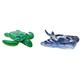 Intex Lil' Sea Turtle Ride-On - Aufblasbarer Reittier - 150 x 127 cm & Stingray Ride-On - Aufblasbarer Reittier - 188 x 145 cm