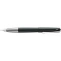 Lamy studio Füllhalter 069 - Füller aus Edelstahl in schwarz-grünem Lack-Finish mit einem polierten Edelstahlgriffstück - silberne Stahlfeder poliert – Federstärke F, 1 stück (1er Pack)