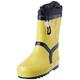 Playshoes Gummistiefel gefüttert Regenstiefel, gelb Marine, 26 EU