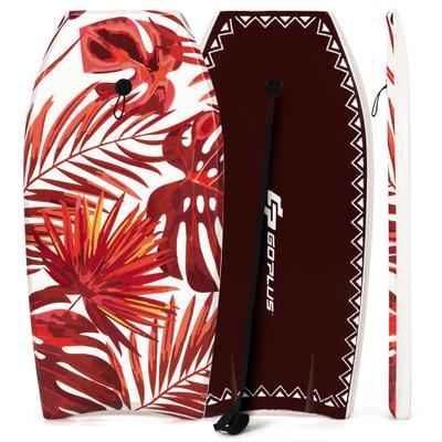 Costway 37 Inch Lightweight Surfboard With Fin EPS...