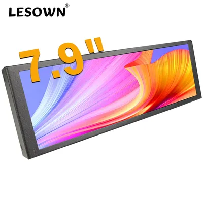 LESOWN-Écran tactile LCD pour boîtier PC 7.84 pouces 400x1280 IPS barre longue et large