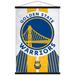 "Golden State Warriors 24'' x 35'' Logo Framed Hanging Poster"