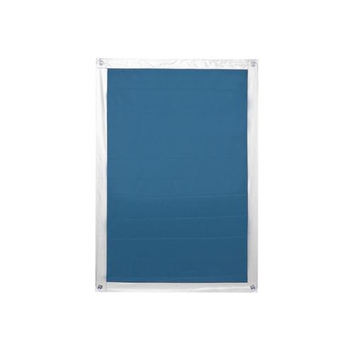 Lichtblick Dachfenster Sonnenschutz Haftfix, ohne Bohren (36x56,9 cm für CK02, Blau)