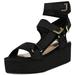 MIARHB Women's Wedge Sandals Toe Buckle Sandals Summer Beach Sandals Exposed Toe Shoes