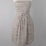 J. Crew Dresses | J Crew Strapless Dress | Color: Cream/White | Size: 6