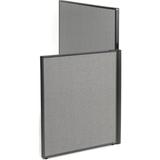 Global Industrial Cubicle, Wood in Gray | 72 H x 120 W x 120 D in | Wayfair 236660GY