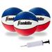 Franklin Sports kids Pro Hoops Replacement 5" Rubber Balls - Red/Blue - 3 Pack Plastic in White | 7 H x 5 W x 5 D in | Wayfair 54279Z