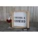 Trinx "Uncork & Unwind" Wooden Cork Holder Shadow Box Wood in Brown | 10.25 H x 10.25 W x 2.5 D in | Wayfair 5A5025FFECA94A2B815FE97A55C0DF09