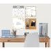 Trinx Calendar & Organizer Decal Vinyl in White | 26 H x 26 W in | Wayfair 05D135C98B574B03869214D42D11FBB9