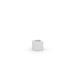 Vondom Cube - Resin Pot Planter - Basic Resin/Plastic in White | 11.75 H x 11.75 W x 11.75 D in | Wayfair 41330A-WHITE