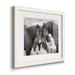 Union Rustic Wild Horses - Picture Frame Photograph Paper, Solid Wood in Black/Blue/Gray | 24 H x 18 W x 1.5 D in | Wayfair