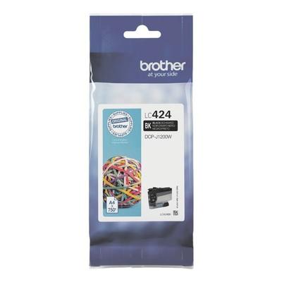Brother Tintenpatrone »LC-424BK« schwarz