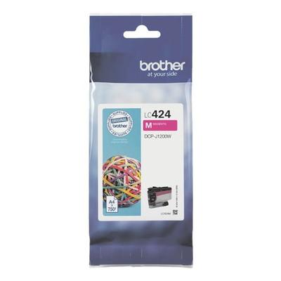 Brother Tintenpatrone »LC-424M« pink