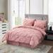 8 Pieces Bed in A Bag Pink Comforter Sets Bed Set