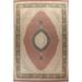 Vegetable Dye Geometric Tabriz Mahi Persian Wool Area Rug Hand-knotted - 10'1" x 14'3"