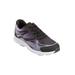 Wide Width Women's CV Sport Julie Sneaker by Comfortview in Black (Size 9 1/2 W)