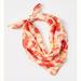 Anthropologie Accessories | Chan Luu Floral Bandana - Red | Color: Cream/Red | Size: Os