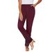 Plus Size Women's The Knit Jean by Catherines in Midnight Berry (Size 1X)