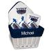 Infant White Florida Atlantic Owls Personalized Medium Basket