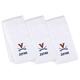Infant White Virginia Cavaliers Personalized Burp Cloth 3-Pack