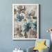 Winston Porter Topaz Garden I - Picture Frame Painting on Canvas in Black/Blue/Gray | 44 H x 31 W in | Wayfair 66FBD461A1D34B27B4FEAFE56EBB8FE0