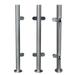 YYBSH Stainless Steel Railing Post (Middle Post) Metal | 43.34 H in | Wayfair H0159