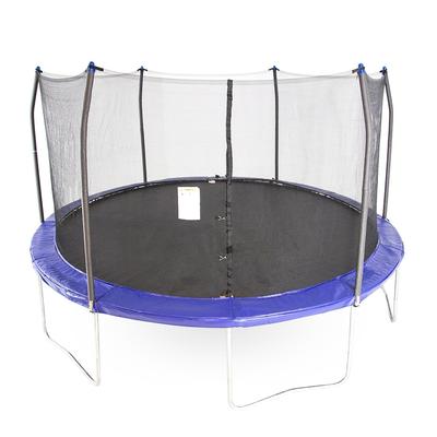 Skywalker Trampolines Blue 15-foot Round Trampoline with Enclosure