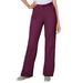 Plus Size Women's Perfect Relaxed Cotton Jean by Woman Within in Deep Claret (Size 12 T)