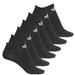 Adidas Accessories | 6 Pair Adidas Ankle Socks | Color: Black/White | Size: Os