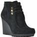 Michael Kors Shoes | Michael Kors Black Rory Wedge Bootie Size 6.5 | Color: Black | Size: 6.5