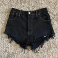 Levi's Shorts | Levi’s Black Denim Shorts | Color: Black/Tan | Size: 33