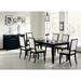 Red Barrel Studio® Ledesma 40" Extenable Dining Table Wood in Black/Brown | 30.25 H in | Wayfair 4E10E3719C3E4F0382B2AC3254B720CF