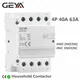 GEYA – contacteur AC Rail Din 4P 40A 63A 4NO 4NC 2NO2NC 3NO1NC pour usage domestique ou pour le