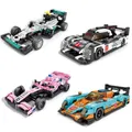 Modèle de blocs de construction de voiture de sport de course F1 Speed Champions voiture de rallye
