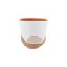 Foreside Home & Garden Large Natural Terracotta Painted Planter